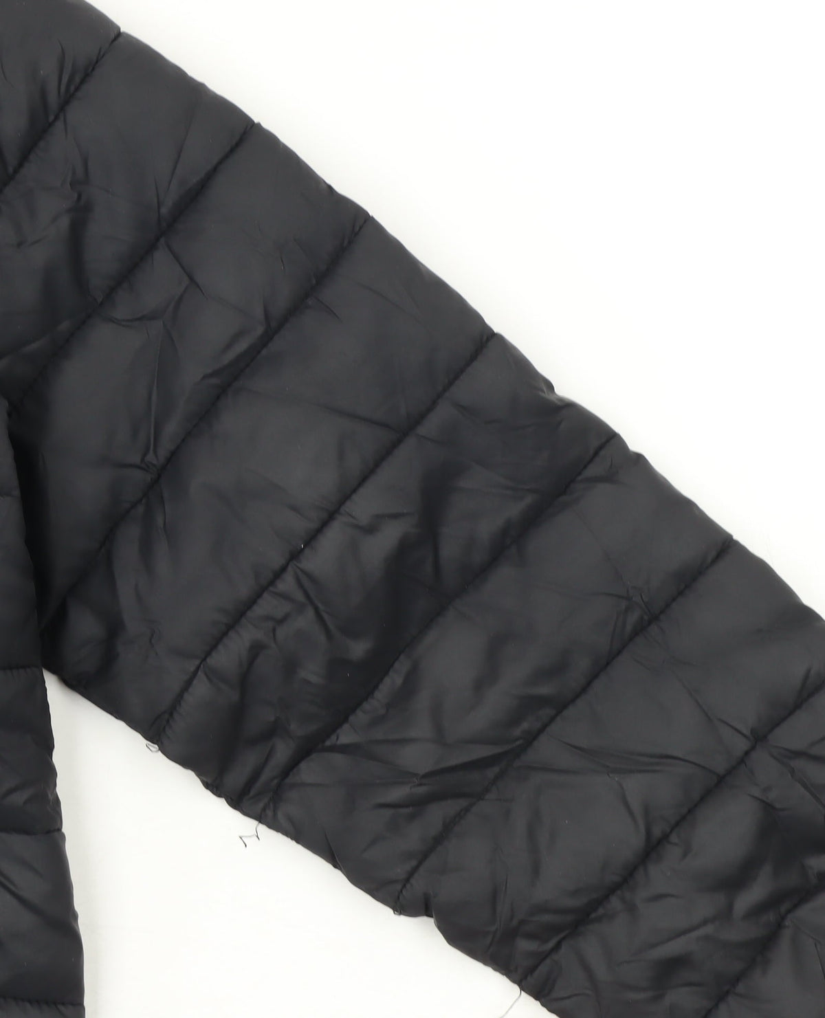 Marks & Spencer Boys Black Hooded Puffer Jacket 7-8 Years