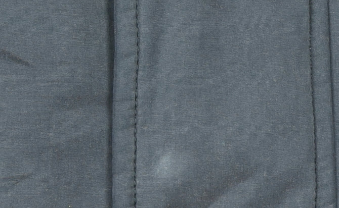 Bosideng Men's Blue L Regular Fit Mid-Length Full Zip Jacket
