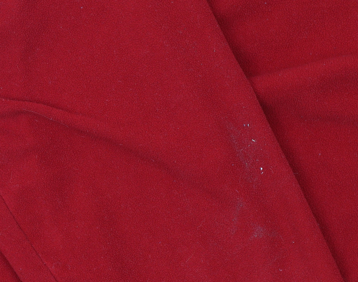 Craghoppers Men's Red Fleece 1/2 Zip Pullover Sweatshirt L