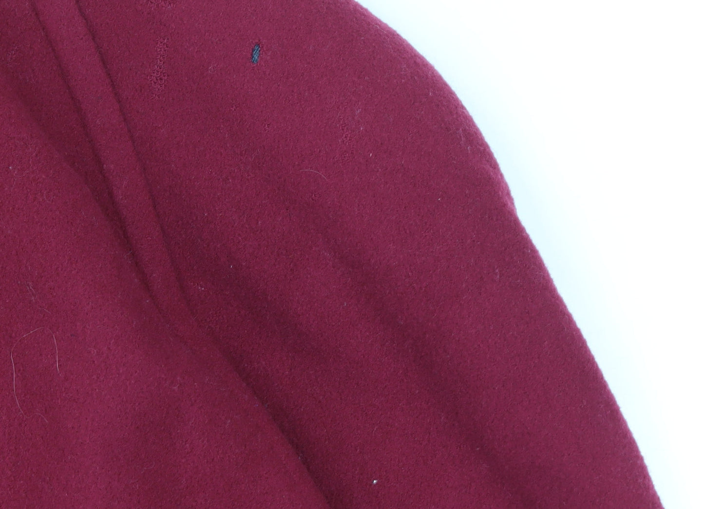 Windsmoor Womens Red Wool Overcoat Size 12 Classic Winter Coat