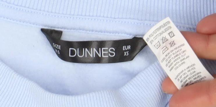 Dunnes Women’s Light Blue XS Pullover Sweatshirt Weekend Priorities