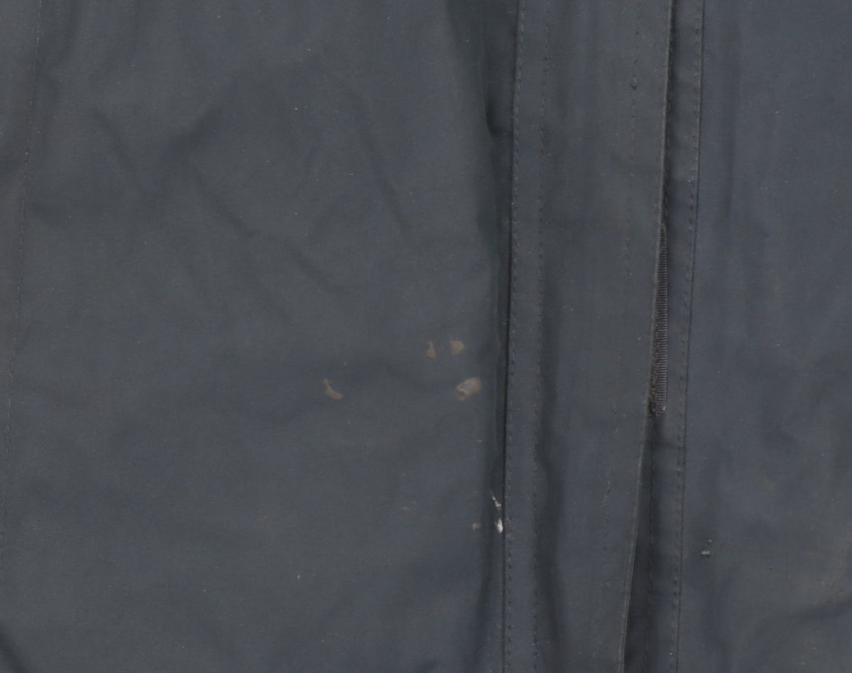 Hi Gear Women Blue Size 10 Waterproof Hooded Rain Coat Jacket