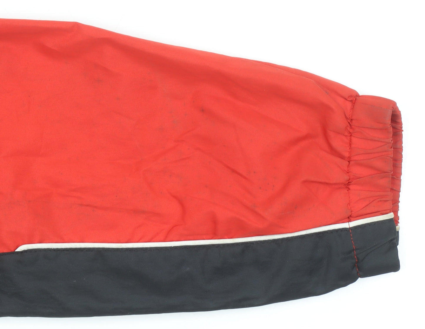 Masita Men's Red Windbreaker Sports Jacket Size S Polyester
