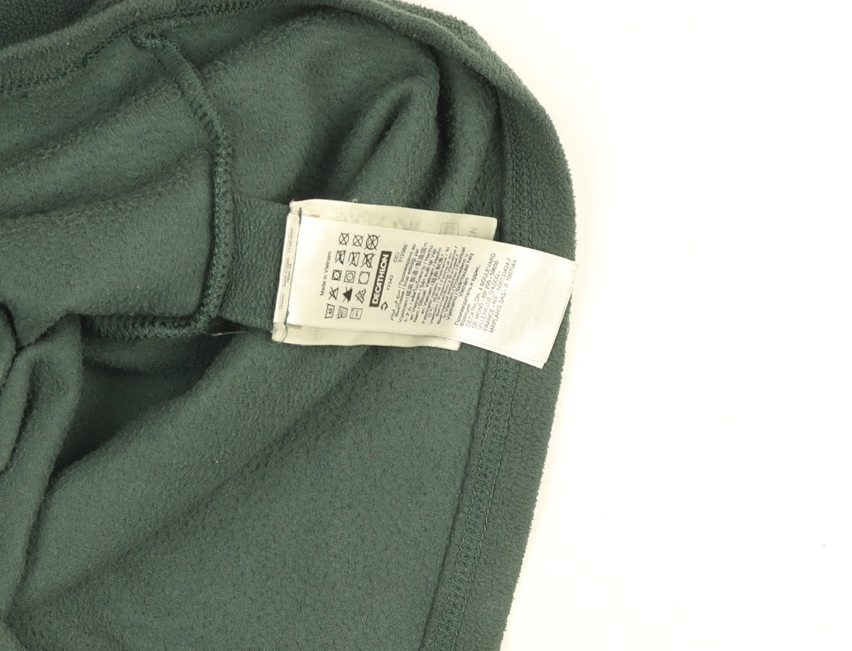 Nautica Men's Black Fleece Zip-Up Jacket Size L Regular Fit