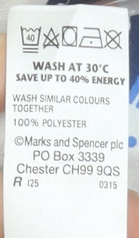 Marks & Spencer Girls White Dog Print Short Sleeve Blouse 3-4 Years