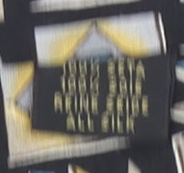 Carnaval De Venise Men's Black Geometric Designer Silk Tie