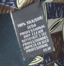 Marks & Spencer Men Brown Geometric Silk Designer Tie One Size