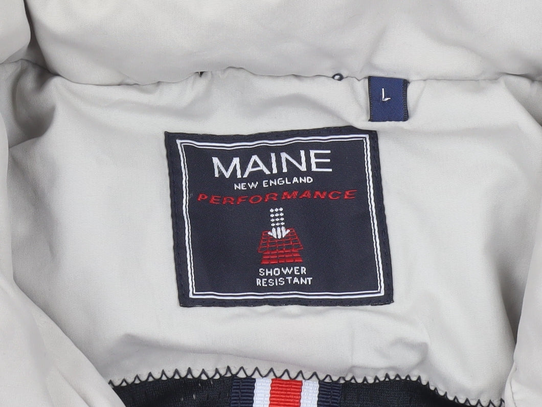 Maine New England Men’s Beige L Shower Resistant Jacket