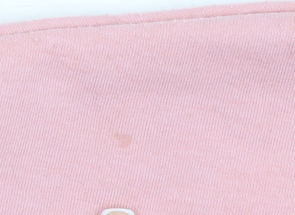 Juicy Couture Women Pink XS Full Zip Hoodie Sport Logo Embroidered