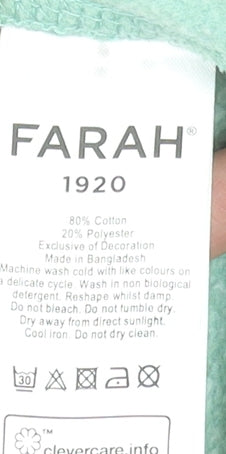 Farah 1920 Men's Multicoloured Crew Neck XL Striped Cotton Sweatshirt