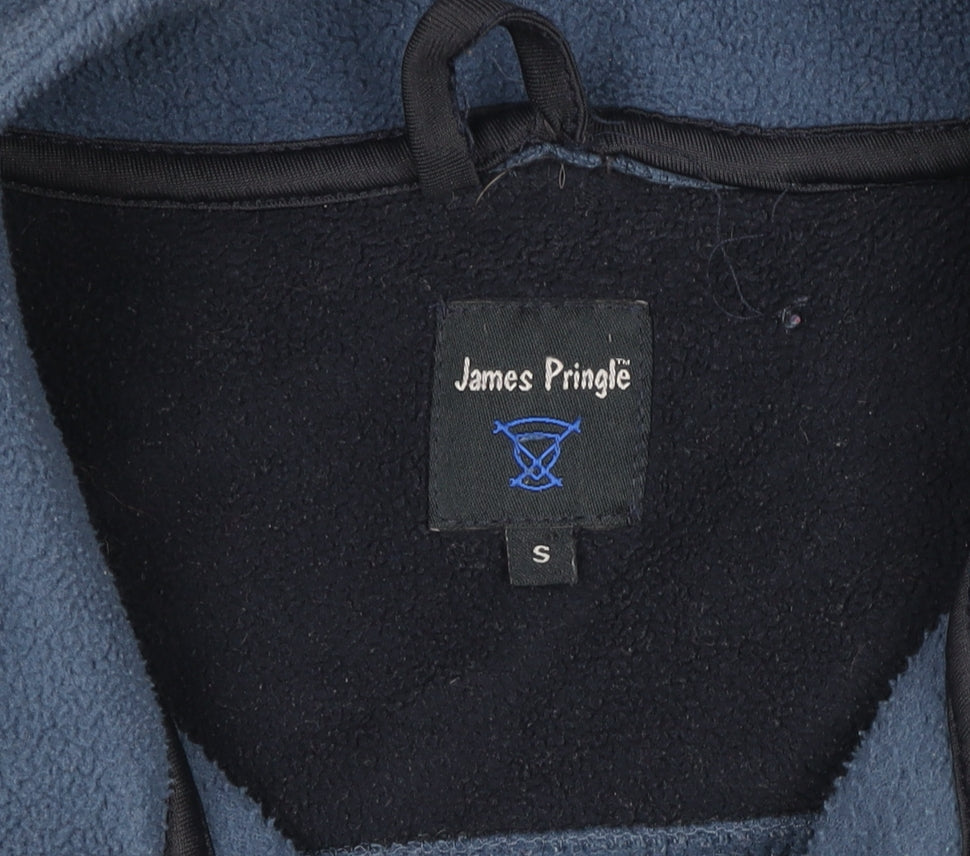James Pringle Women’s Blue Fleece Bodywarmer Waistcoat Size S