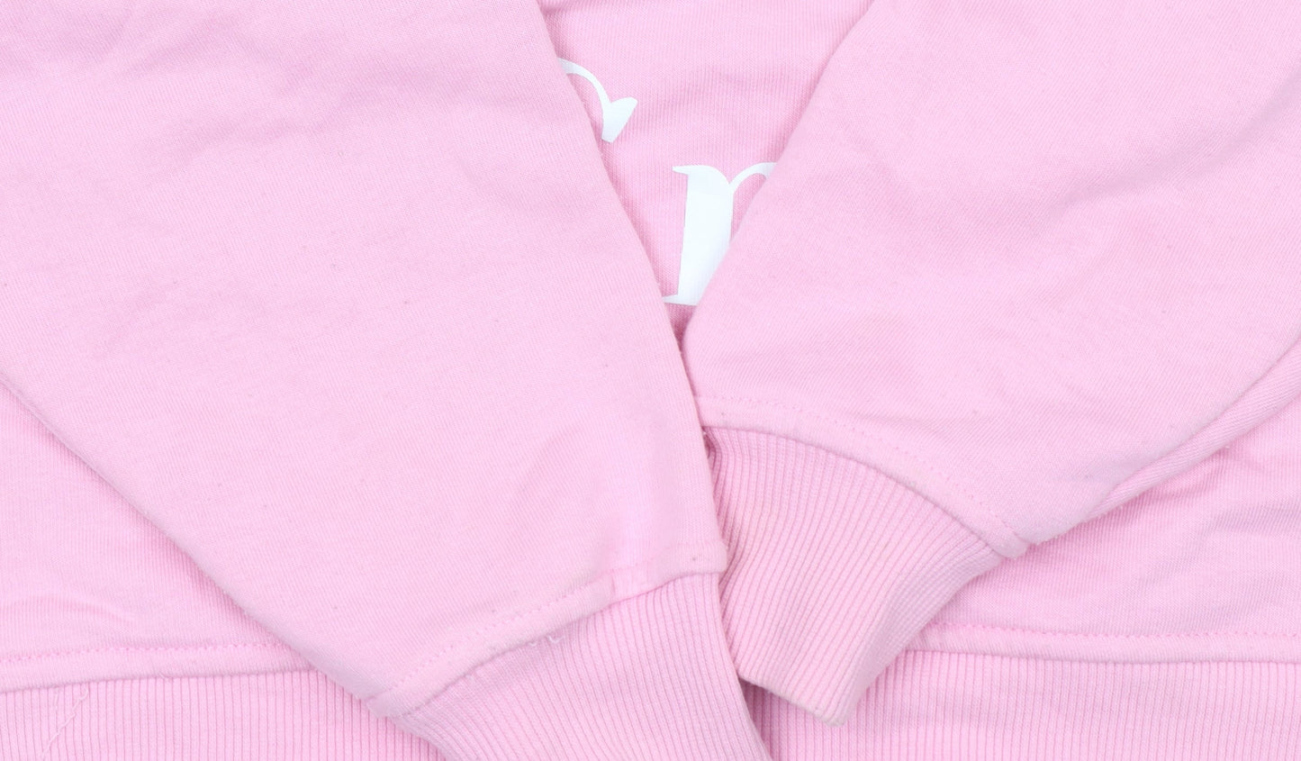 SmileyWorld Womens Pink Graphic Pullover Sweatshirt 2XS