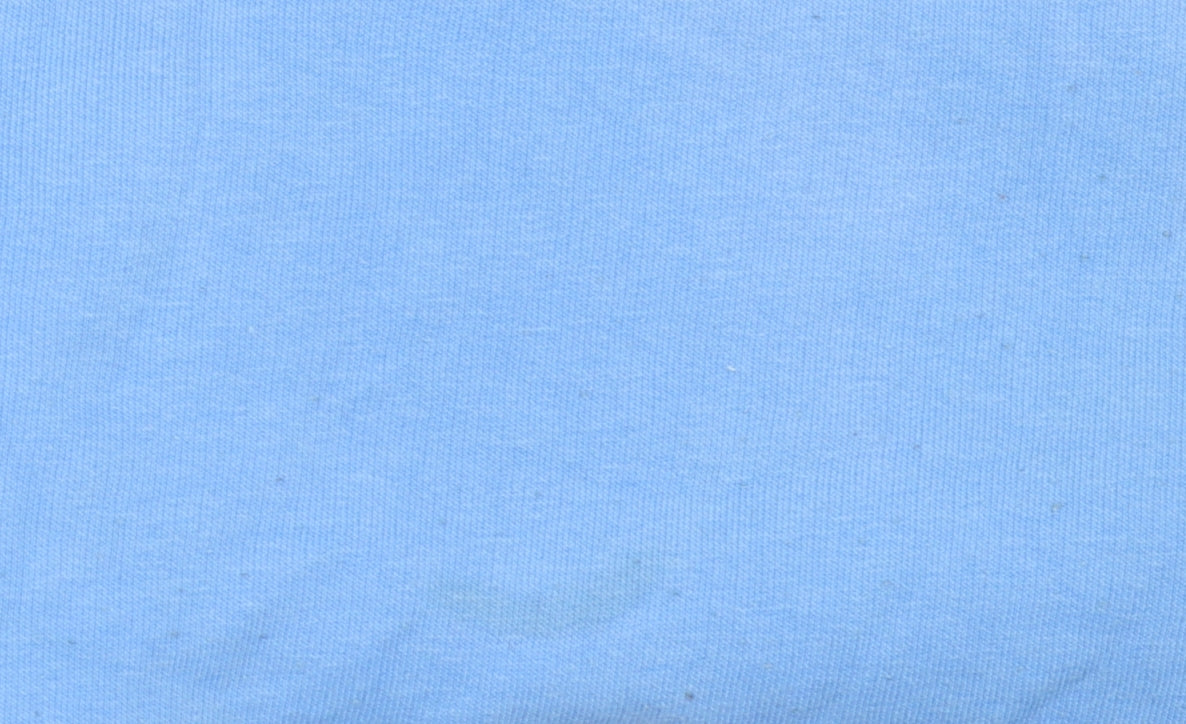 ONLY Women's Blue Pullover Hoodie 3/4 Sleeve Size 8 Cotton Blend