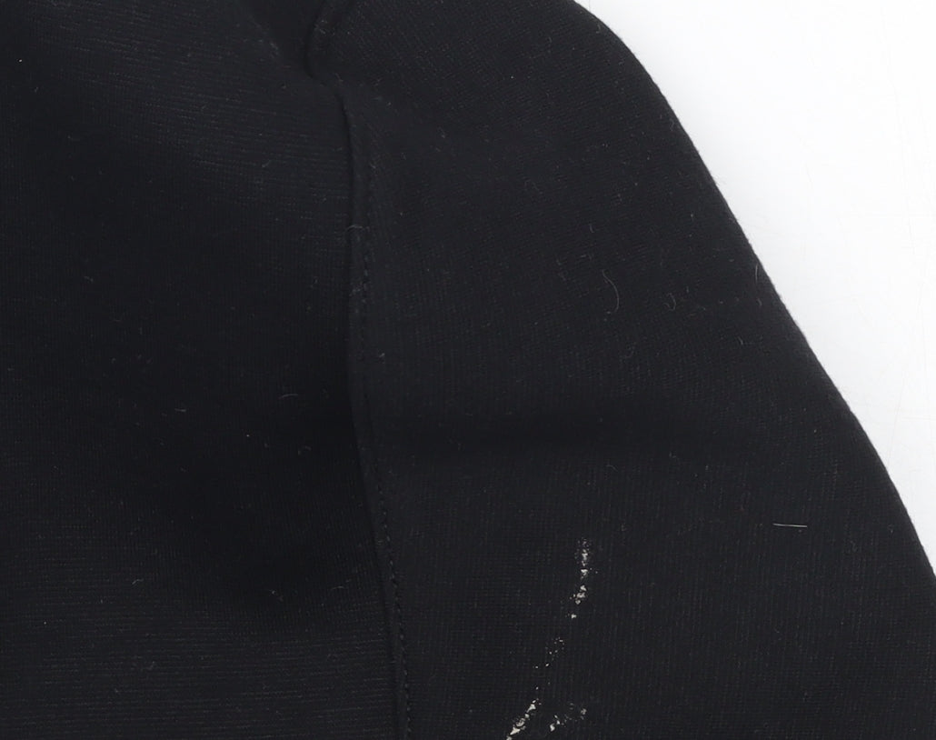 American Eagle Mens Black XS Pullover Hoodie with Logo Graphic