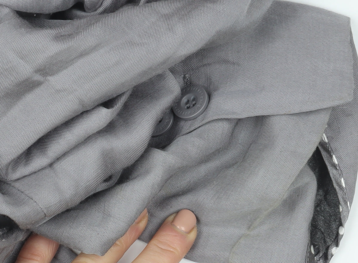 Jasper Conran Women’s Grey Linen Blend Blazer Size 12