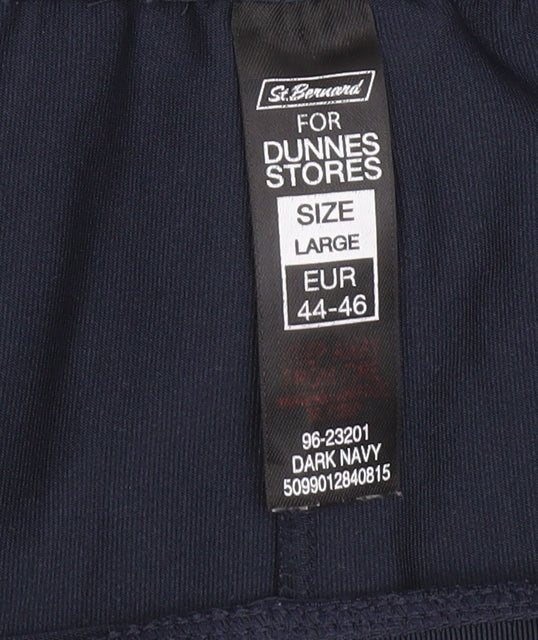 St Bernard Dunnes Stores Women’s Navy Floral Panel Capri Leggings Size L