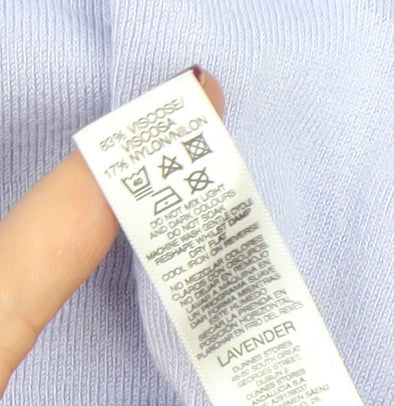 Dunnes Women’s Lavender Crew Neck Long Sleeve Pullover Jumper Size L