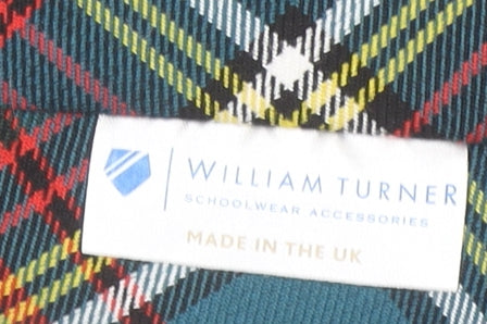 William Turner Boys Multicoloured Plaid School Uniform Tie