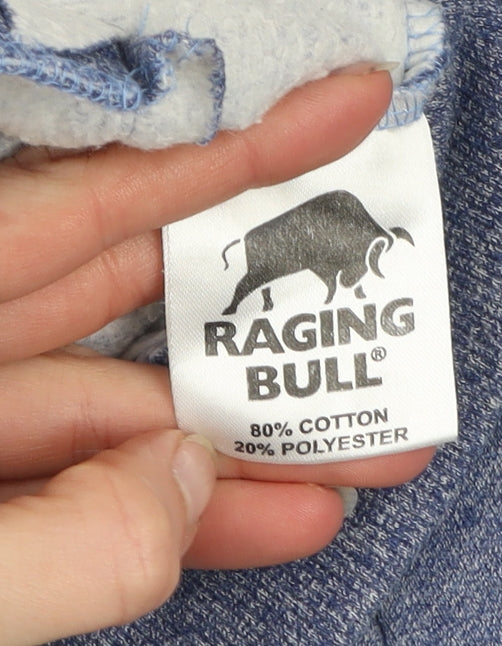 Raging Bull Women Blue Size 14 Hooded Full Zip Track Jacket