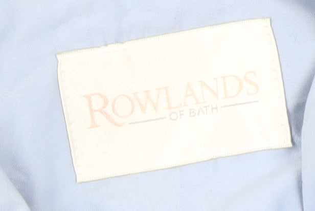 Rowlands of Bath Women's Blue Mid-Length Rain Coat Size 16
