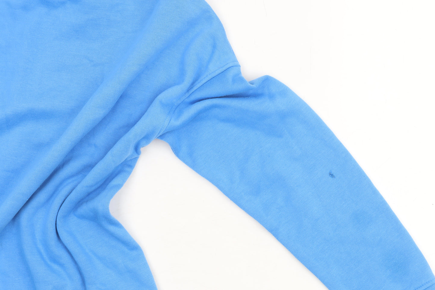 Disney Women Blue XS Pullover Sweatshirt Stitch Aloha Graphic