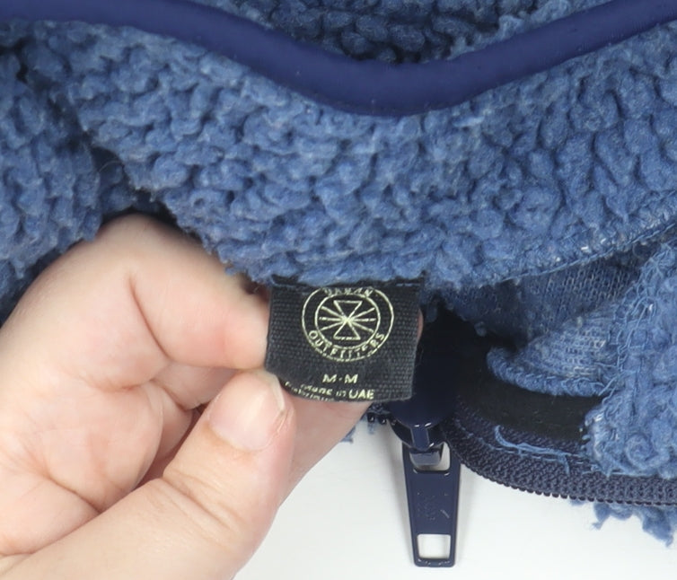 Urban Outfitters Blue Fleece Women's Medium 1/2 Zip Hoodie