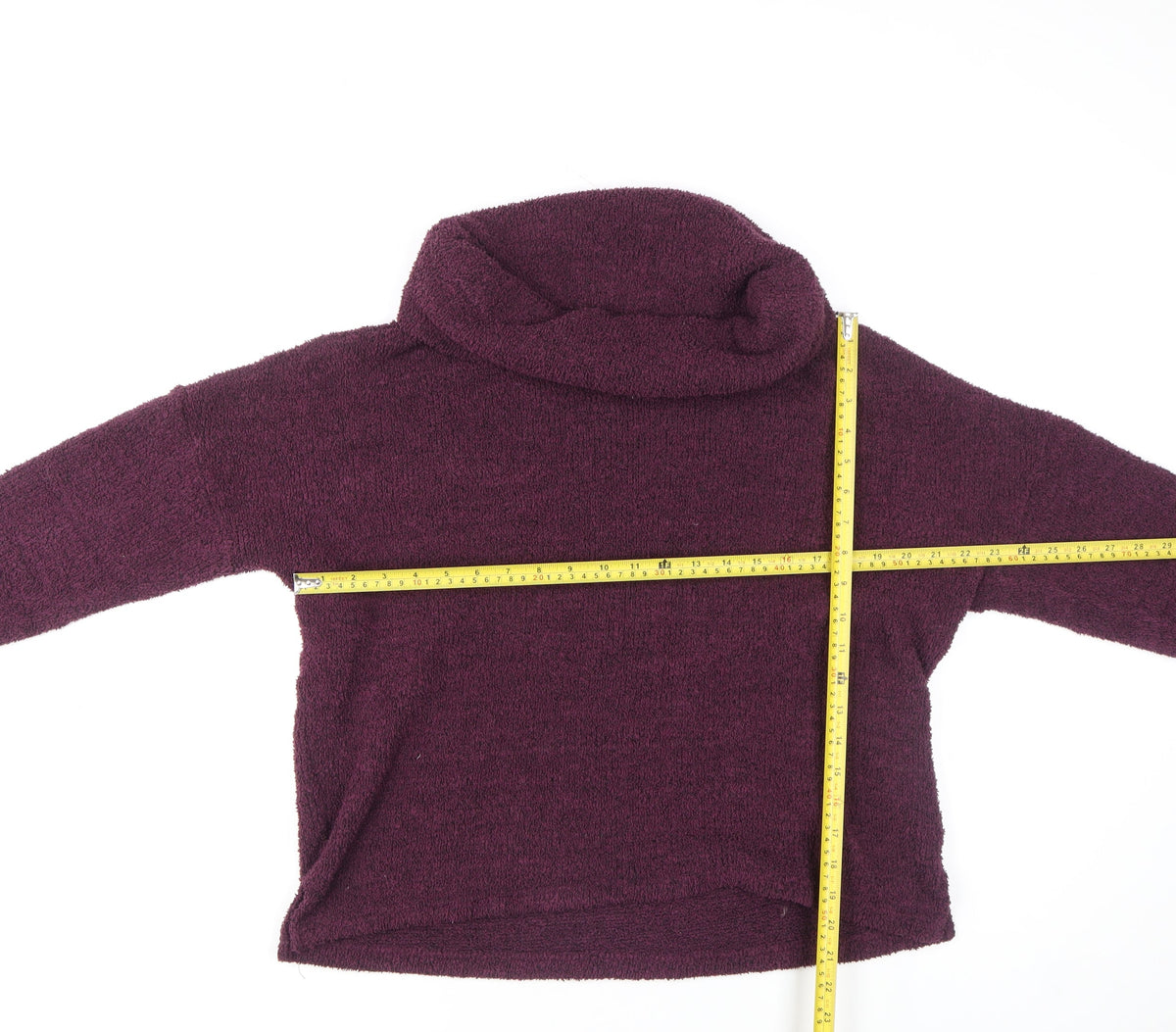Next Women’s Purple Roll Neck Long Sleeve Knit Top M