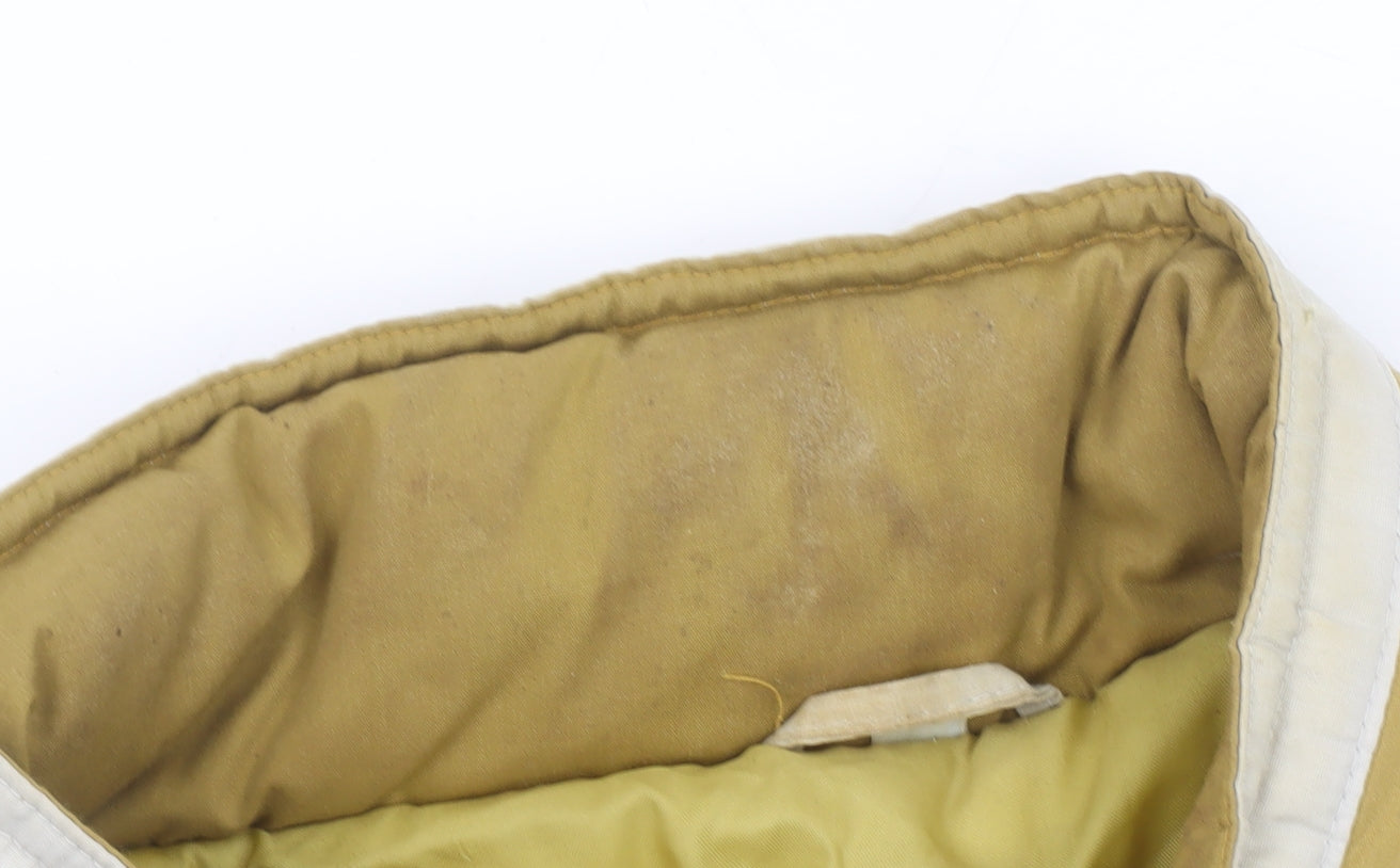 Greenwoods Mens Beige L Bomber Jacket Polyester Lined Full Zip