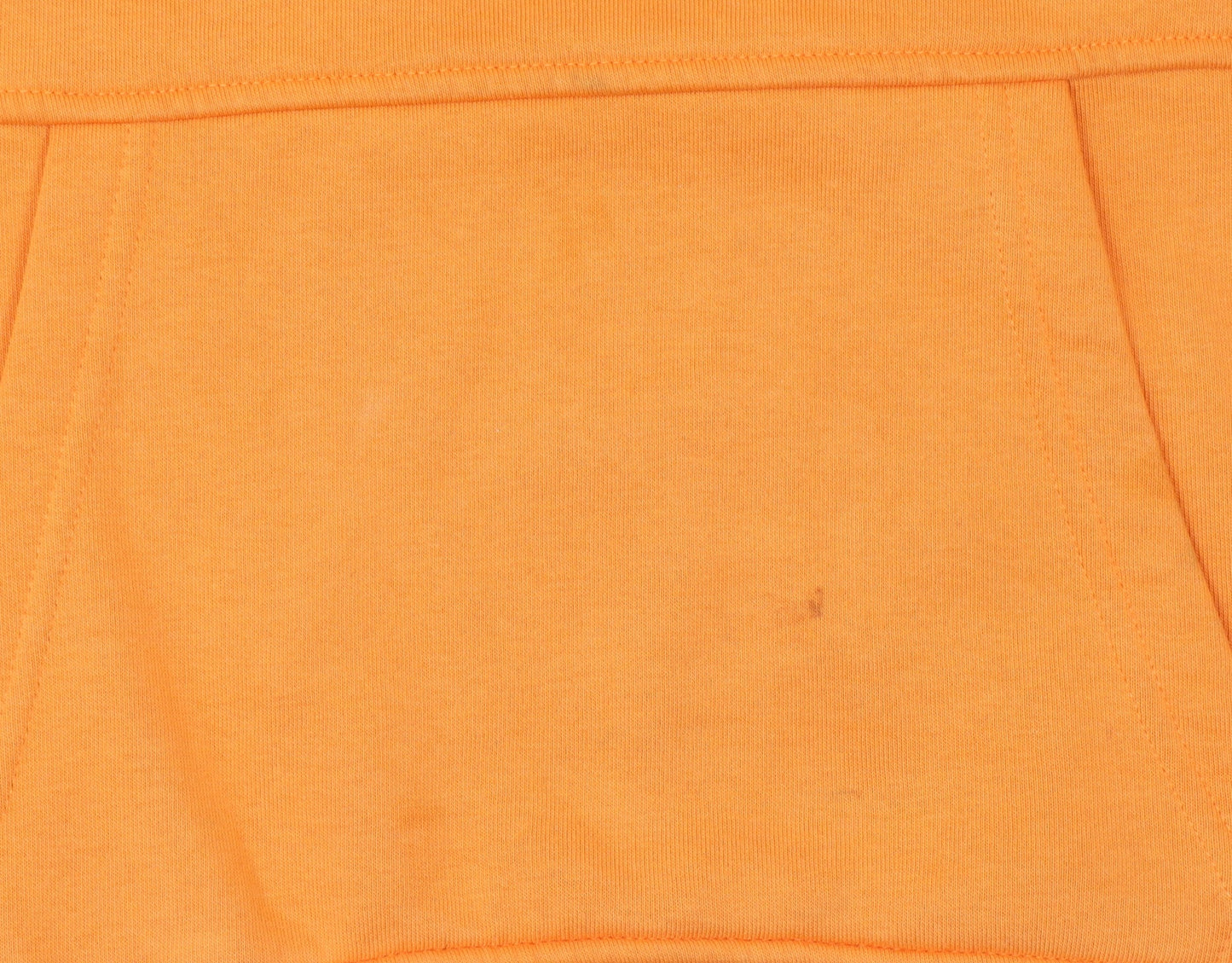 River Island Womens Orange Cotton Pullover Hoodie Size M