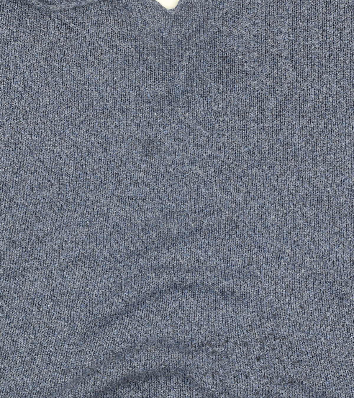 Crea Concept Women’s Blue V-Neck Short Sleeve Knit Jumper Size 12
