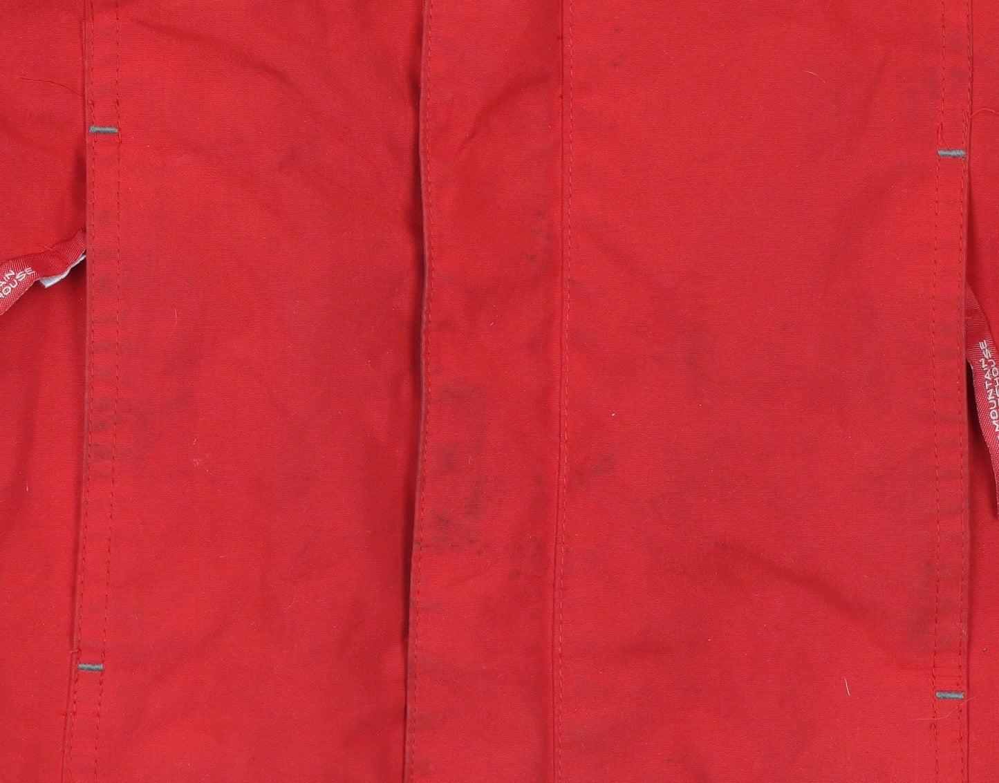 Mountain Warehouse Boys Red Waterproof Hooded Rain Coat Jacket 3-4 Years