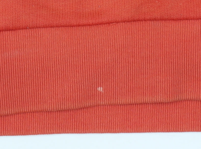 Zara Trafaluc Women’s Orange Graphic Print Pullover Sweatshirt M