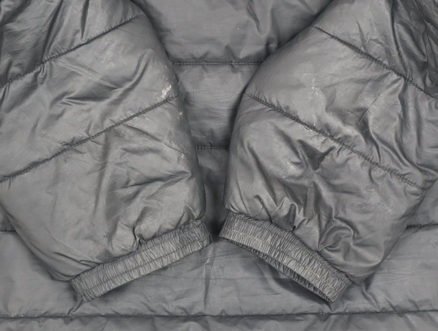 Original Penguin Men's Black Puffer Jacket M Full Zip Winter Coat