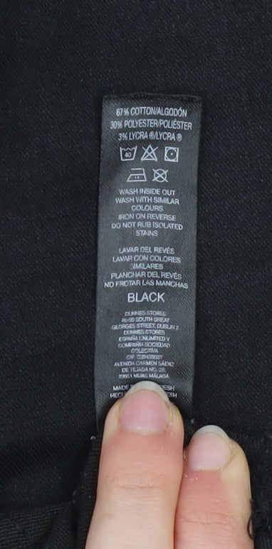 Dunnes Women’s Black Skinny Stretch Jeans Size 8