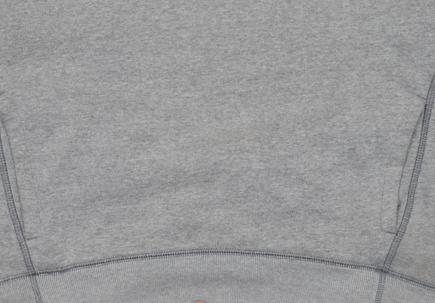 Under Armour Men's Grey Pullover Hoodie Small Logo Sportswear