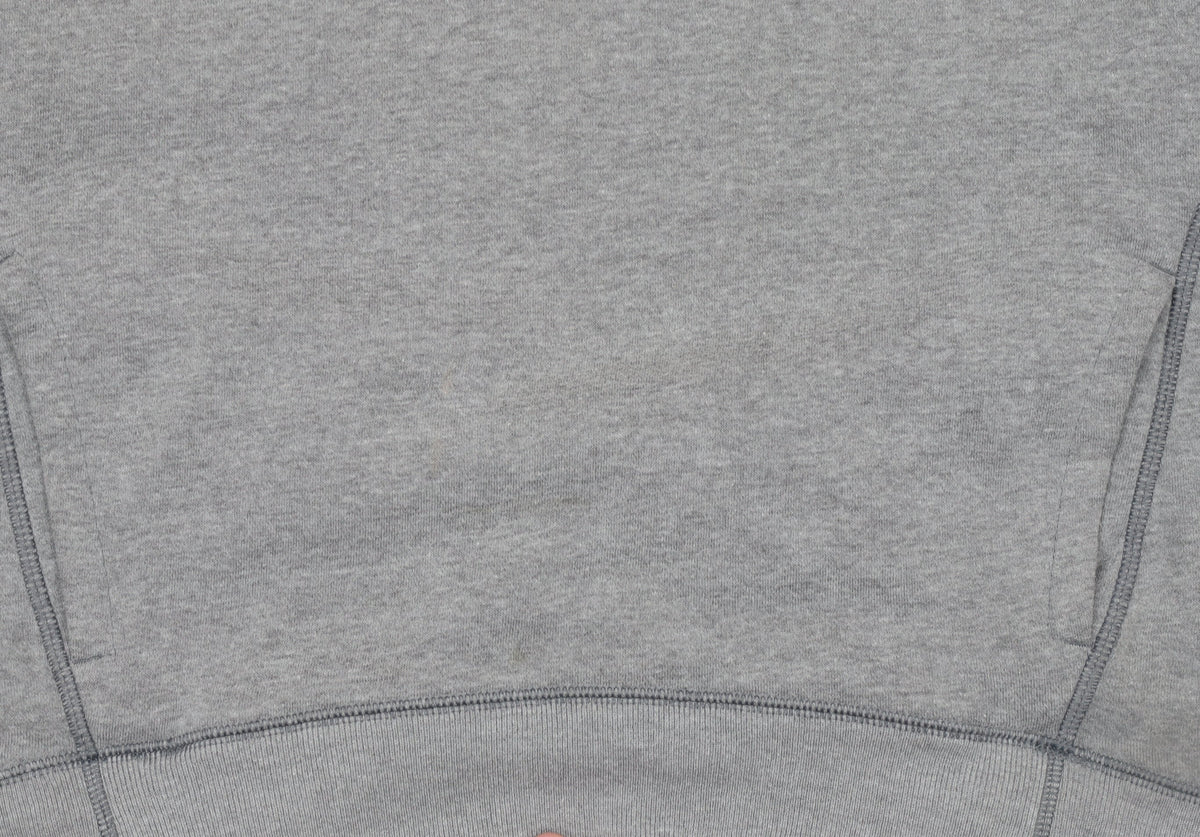 Under Armour Men's Grey Pullover Hoodie Small Logo Sportswear