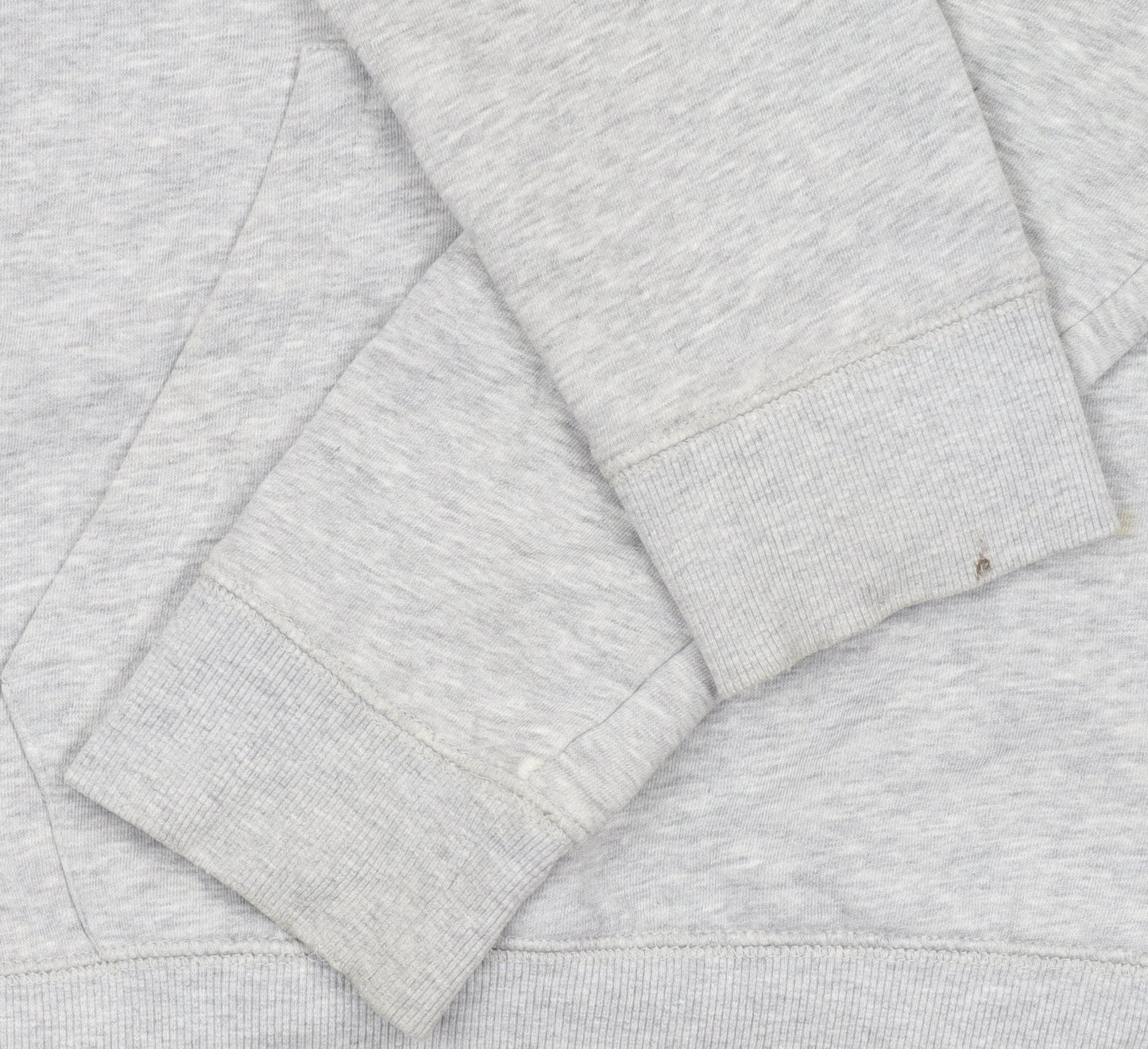 Fila Mens Grey Pullover Hoodie Small Regular Fit Logo Fleece Sweatshirt