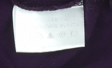 Masai Women’s Purple Long Sleeve Basic Jersey Top Size S