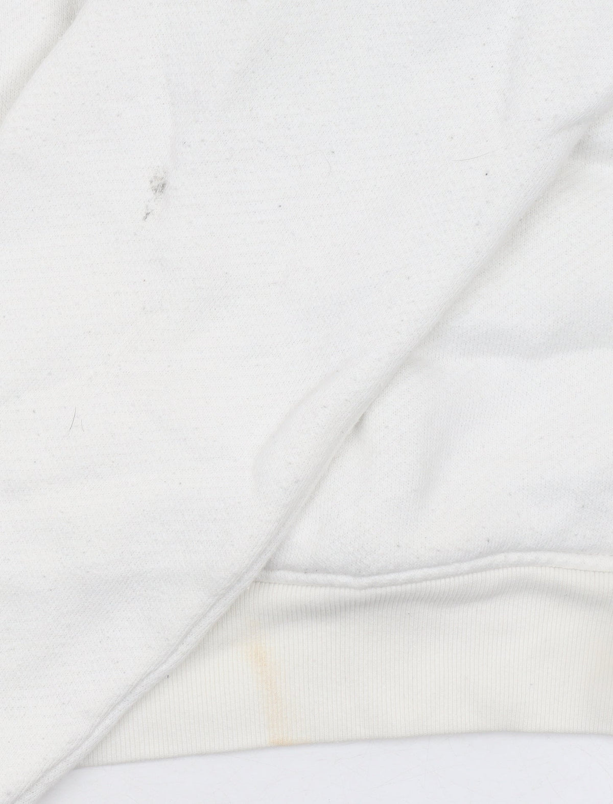 Jack Wills Womens White Half Zip Hoodie Size 12 Cotton Blend