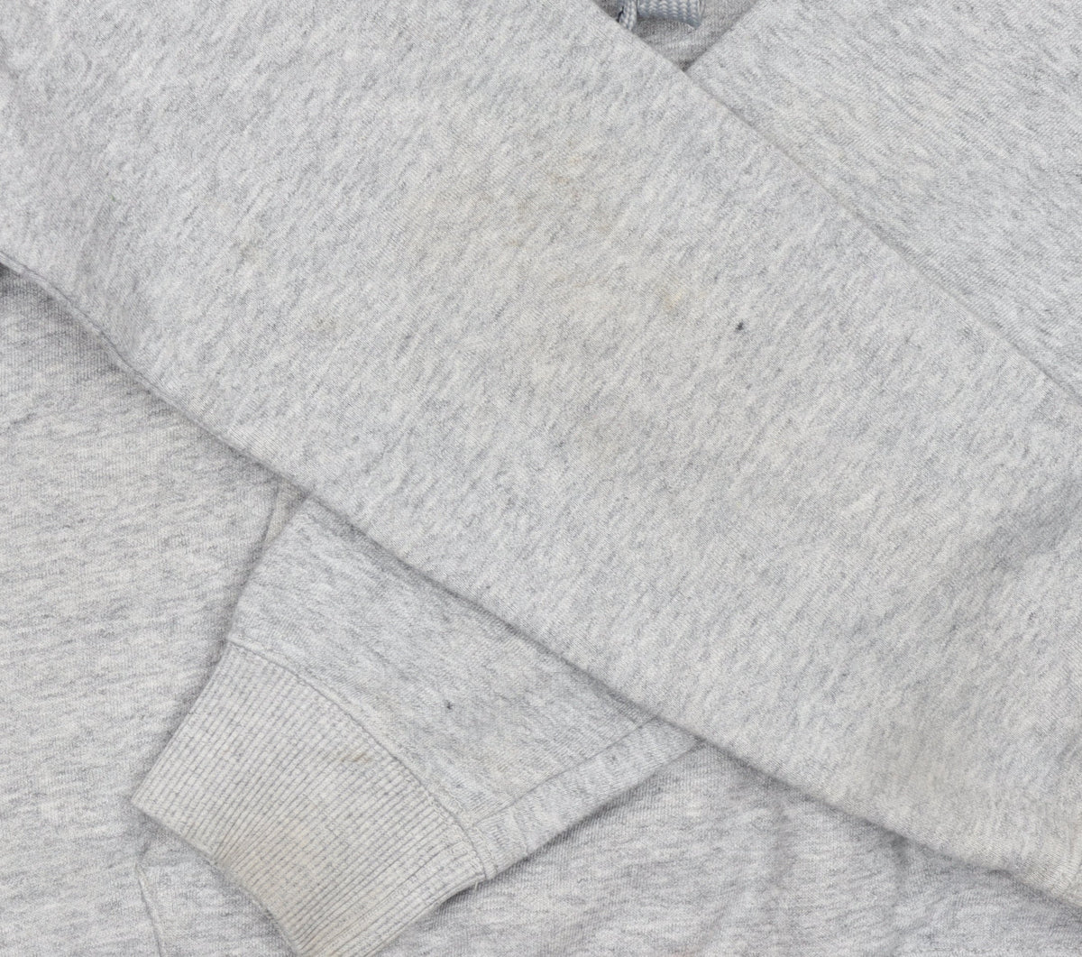Champion Womens Grey Pullover Hoodie M Cotton Blend Logo Casual