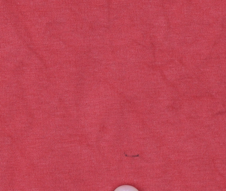 Next Boys Red Long Sleeve Cotton Crew Neck Basic T-Shirt 11 Years