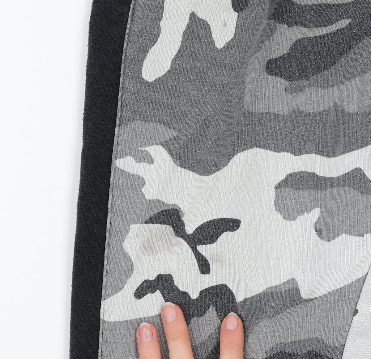 Jordan Boys Grey Camouflage Jogger Trousers 13-15 Years Elastic Waist