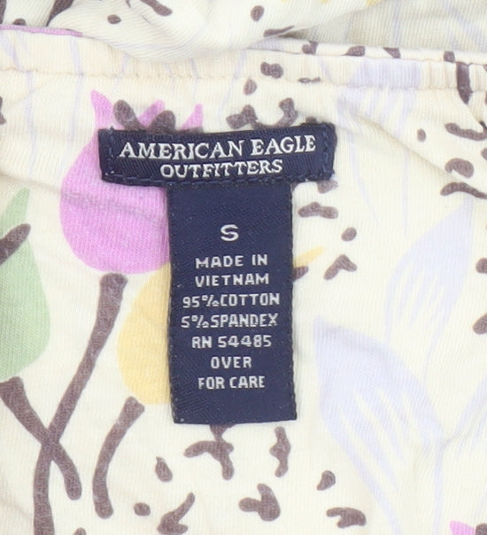 American Eagle Outfitters Womens Multicoloured Floral Camisole Top S
