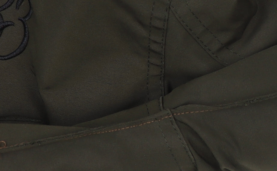 Bee Inspired Men's Green XS Hooded Bomber Jacket