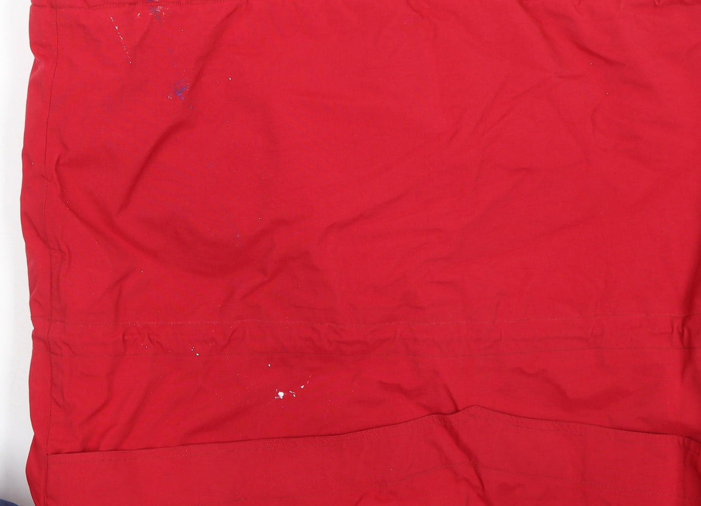 Marin Alpin Men's Red Colour Block Hooded Parka Jacket L