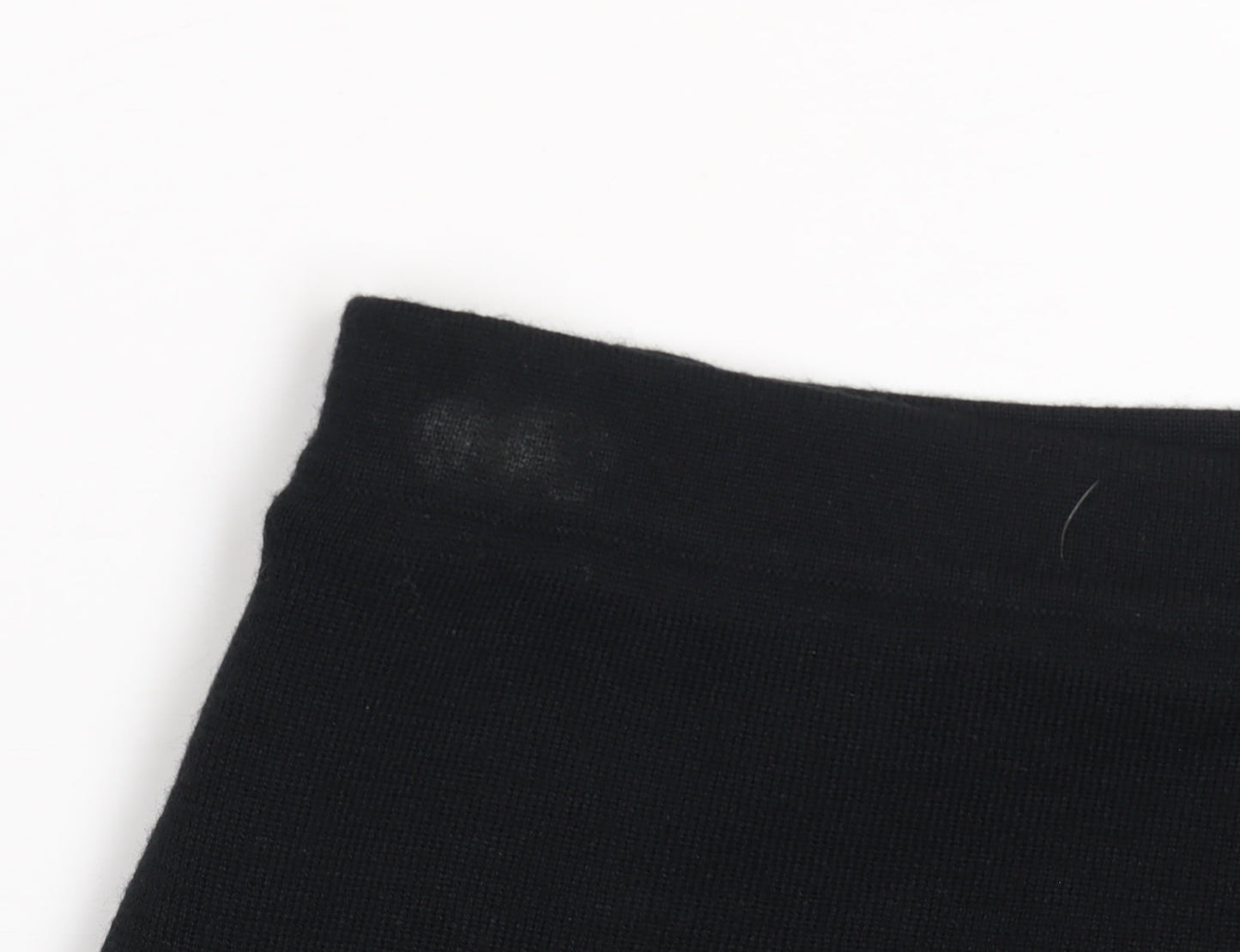 Country Casuals Women's Black Wool Pencil Skirt Lined L