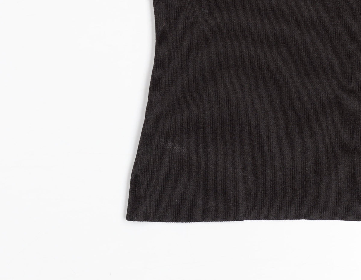 River Island Womens Black Puff Sleeve Square Neck Blouse Size 14