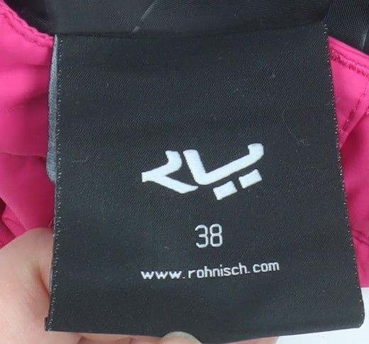 Rohnisch Womens Pink Quilted Short Sports Skirt Size 10