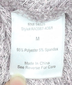 No Frills Los Angeles Women’s Beige Roll Neck Knit Top Size M