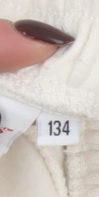 Gremlins Girls Ivory Gizmo Jogger Trousers 134cm Cotton Blend Fleece
